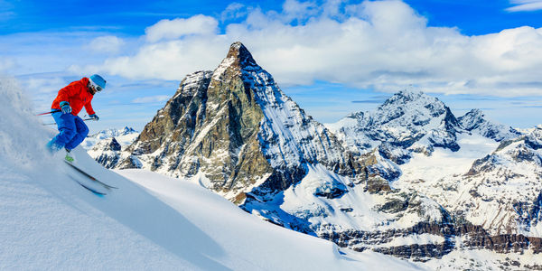 Swiss Alps ski